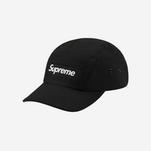 슈프림 인셋 로고 캠프캡 블랙 - 20FW Supreme Inset Logo Camp Cap Black