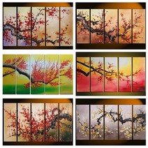 Oil Painting [해외] 목단꽃액자 연꽃유화 매화그림 장미꽃그림 해바라기꽃그림 목단화 13