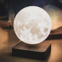 자기부상 행성 무드등 중추절 자기부상달등 블루투스 결혼선물 남자친구선물 여자친구 생일선물, 14.기존 달등 15cm 오리지널 삼색등