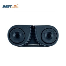 보트윈치 블랙 합성 2 행 matic 볼 베어링 캠 클리트 해양 필라테스 장비 빠른 항목 로프 와이어 페어리드 세일링 요트, 없음