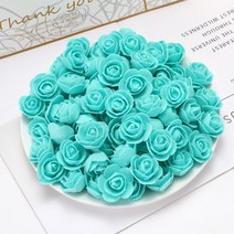 100pcs 장미의 웨딩 테디 베어 diy 선물 발렌타인 데이 선물 인공 꽃 새해 크리스마스 장식 홈 조화, 9-100 조각