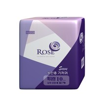 로즈 성인용 테이프형 특대세이브 10매 성인기저귀, 1`팩, 10매입