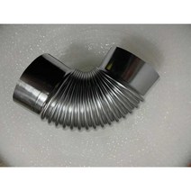 화목난로 연통 굴뚝 지지대 소켓 보일러 연탄 홀더, 9cm 곡선