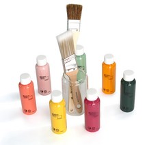 어반 팬톤 다목적 수성 노루페인트 100ml 실내 벽지 외벽 목재 가구, 어텀글로리 0.1L, 1개