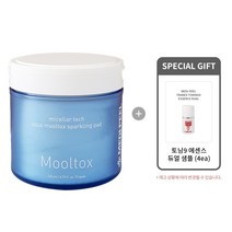 [메디필 스킨이데아 정품] !!약산성 토너패드!! 아쿠아 물톡스 스파클링 패드 140ml (70매) + 토닝9 에센스 듀얼 샘플(4매) [득템 할인], 스파클링 패드 1개