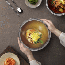 이중 스텐 면기_퀸센스 이중 대접 중 1P(12cm), 퀸센스 이중 대접 대 1P(14cm)