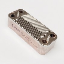 판형열교환기 스테인레스 가정용 소형 난방 물콘, 3호 플랫 크로스 플로우 154mm 10겹