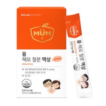 뮴 헤모 철분 액상 스틱 1박스 아기 임산부 어린이 철분제, 2)뮴 헤모 철분 액상 2박스