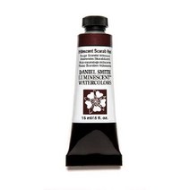다니엘 스미스 엑스트라 파인 워터컬러 15ml 페인트, 4 Iridescent Scarab Red