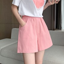 주디앤 여성 멜라니 밴딩 와이드 반바지