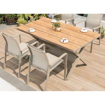 커피숍 인테리어 카페 테라스 6인용 4인용 테이블 세트 야외 의자 감성, F