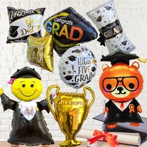 졸업호일풍선, 원형졸업축하