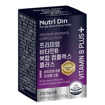 뉴트리딘 프리미엄 비타민B 복합 컴플렉스 플러스, 60정, 1개
