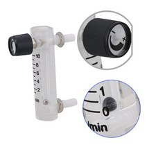 제어 밸브가 있는 0-10LPM 유량계 산소 에어 가스 튜브 유형 아크릴 8mm호스 피팅용, 01 10L Flow Meter