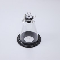 강아지 산소방 산소발생기 케이지 Canack 수의학 마취 마스크 산소 동물 얼굴 PP 링 스테인레스, 05 Size5 Stainless Ring