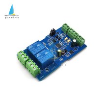 Modbus-Rtu 1/2 채널 DC 7-24V 릴레이 모듈 스위치 역방향 보호 기능이 RS485 통신 TTL UART 인터페이스, [01] 2WAY