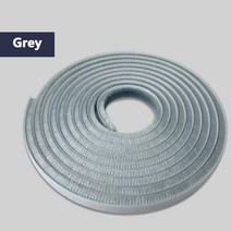 창틀 바람막이3/5/10M 자기 접착 드래프트 스트립 브러쉬 스트립 홈 도어 사운드 절연 스트립 가스켓 액세, 03 GRAY_04 9mmX5mm_01 3M