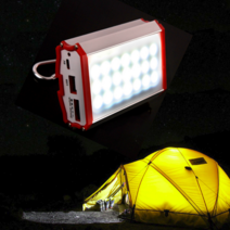 크레모아랜턴 캠핑 낚시 충전식 LED조명 램프 보조베터리기능, 베터리용량-1080mah, 1개