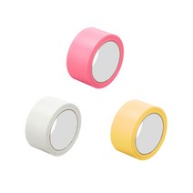 자국안남는 테이프 40mm 잘떨어지는 컬러 멀티 테이프, 쿠팡 파랑색