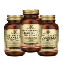 솔가 내츄럴크랜베리 비타민 C 함유 60정 베지캡슐 3개