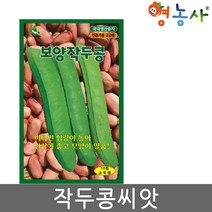 헬프팜 보양작두콩 10립 씨앗 종자 KS종묘 적작두콩