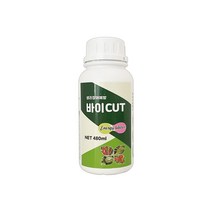 바우팜앤가든 바이컷 480ml 친환경농자재 에너지워터 미량요소 복합비료 생리장해 냉해 약해 예방 회복 연작장해균 소거 고추 오이 토마토, 1개