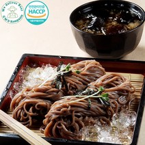 [GMD]HACCP 여름별미 간식 시원한 냉모밀 메밀소바 모밀국수 세트 밀키트 3인분, 1개