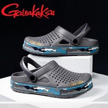 낚시 신발 부츠 슈즈 슬리퍼 봄여름 아웃도어 스포츠 미끄럼 방지 해변 남성 샌들 고무 플랫 통기성, 없음, 6.g9  45, 1개