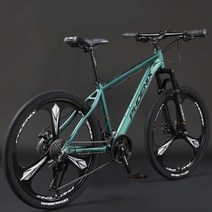 MTB 자전거 두랄루민 카본 산악자전거 입문용mtb 27.5인치 30단 하드테일 풀샥 알루미늄, 24인치, 24단, 칼날4