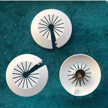 스프링클러 커버 완강기 케이스 캡 마개 덮개 5개세트, 노란색, 5개