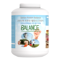 부모님단백질 시니어영양보충 시니어단백질 시니어프로틴밸런스 2kg 식사대용 한끼 성인영양식 성인단백질 단백질쉐이크, 1통