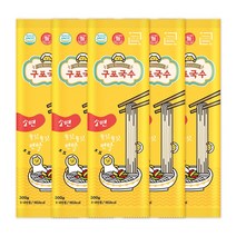 소확행몰 쫄깃 구포국수 사리 소면 300g x 5개