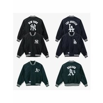 [국내 매장판] NEWERA 뉴에라 남여공용MLB 팀 스타디움 재킷 LA다저스 뉴욕 양키즈 오클랜드 어슬레틱스 3종 모음 13546434 13546435 13546436 28549