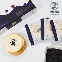 기타 [진협제과]우리쌀로구운 흑임자 쿠키전병(15gx6봉), 단품