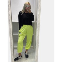 6컬러 나들이 트레이닝팬츠 비비드 츄리닝바지 캠핑룩 휴가 루즈핏 조거팬츠