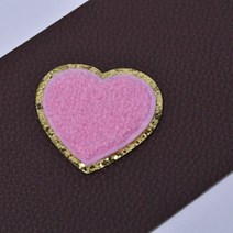 핑크 글자 알파벳 장식 수건 자수 패치 의류 가방 자켓 액세서리 DIY 이름 아플리케 8cm, Z