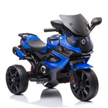 선물 들을 위한 Eimolife 3 Wheel Chopper Trike 오토바이 소년과 유아용 장난감 장난감을 타고 배터리로 구동되는 라이드, Blue