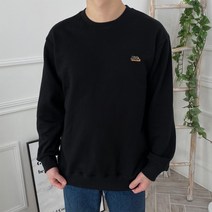 오티디 남녀공용 봄가을 면100% 배드타임자수맨투맨