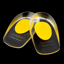 구두깔창 뒤꿈치 보호 실리콘 쿠션 패드 5개 발냄새깔창