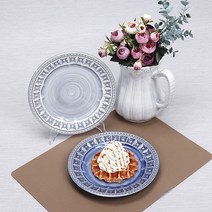 포르투갈 접시 그릇 메세라미카 티에라 어거스타 사이드 플레이트 파티접시, 브레드접시(16.5cm), 오프화이트