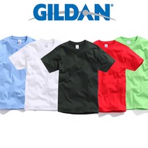 길단 63000 소프트스타일 반팔티 무지티 반팔 티셔츠