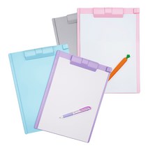 [문구조아] 카파맥스 A4 클립보드 사무정리 235x320mm 핑크, 5개