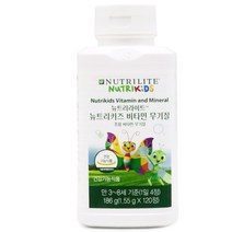 암웨이 뉴트리라이트 뉴트리키즈 비타민 무기질 120정