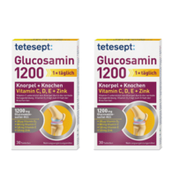 독일 테테셉트 관절 영양제tetesept Glucosamine 1200 30정X2팩