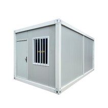 조립식집 주문을 받아서 만들어진 콘테이너 이동할 수 있는 집 공장 직매 주문 주거 내화성이 있는 암면 색깔 강철 집 건축 현장 간단한 움직일 수 있는 판자 집, 하얀색 300x600x280cm, 하얀색 300x600x280cm