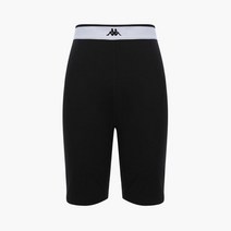 카파 여성 트레이닝 하이라이즈 밴드 바이커레깅스 블랙 P221XWLG324BK1