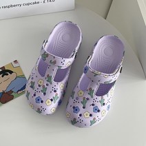 Z3JC 메리제인 미끄럼방지 소프트젤리 백헤드 플라스틱 겉신 여성동 샌들입니다