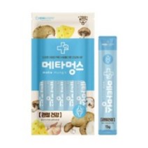 메타멍스 강아지 기능성 건강 츄르 5P, 5개, 닭고기+치즈+버섯+감자