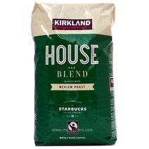 코스트코 커클랜드 스타벅스 하우스블랜드 원두커피 1.13kg, 홀빈(분쇄안함), 1개