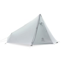 베스티블 베스터블 숏 쉘터 불멍텐트 경량 1 인 Oudoor 캠핑 텐트 3 시즌 전문 20D Silnylon Rodless Tent, 01 GRAY